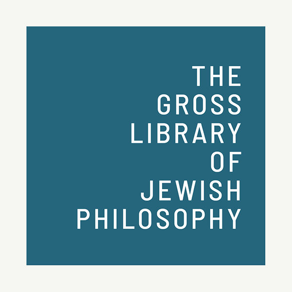 Gross Library of Jewish Philosophy logo